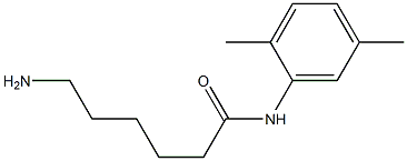 6-amino-N-(2,5-dimethylphenyl)hexanamide Structure