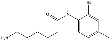 6-amino-N-(2-bromo-4-methylphenyl)hexanamide
