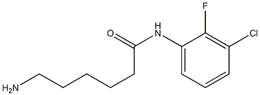 6-amino-N-(3-chloro-2-fluorophenyl)hexanamide