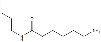 6-amino-N-butylhexanamide 化学構造式