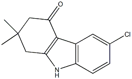 6-chloro-2,2-dimethyl-2,3,4,9-tetrahydro-1H-carbazol-4-one Structure