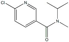 6-chloro-N-methyl-N-(propan-2-yl)pyridine-3-carboxamide