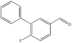 6-fluoro-1,1'-biphenyl-3-carbaldehyde,,结构式