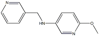 6-methoxy-N-(pyridin-3-ylmethyl)pyridin-3-amine Structure