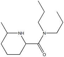 6-methyl-N,N-dipropylpiperidine-2-carboxamide Structure