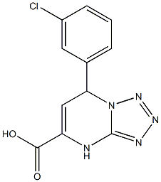  7-(3-chlorophenyl)-4,7-dihydrotetrazolo[1,5-a]pyrimidine-5-carboxylic acid