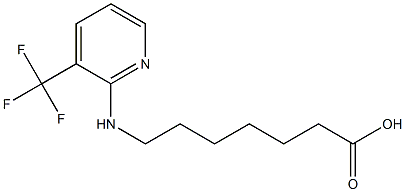 7-{[3-(trifluoromethyl)pyridin-2-yl]amino}heptanoic acid