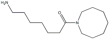 7-amino-1-(azocan-1-yl)heptan-1-one,,结构式