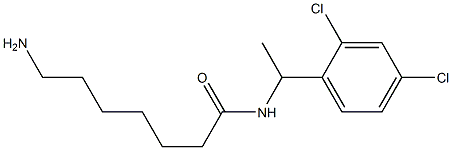 7-amino-N-[1-(2,4-dichlorophenyl)ethyl]heptanamide
