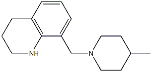 8-[(4-methylpiperidin-1-yl)methyl]-1,2,3,4-tetrahydroquinoline