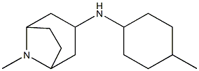 8-methyl-N-(4-methylcyclohexyl)-8-azabicyclo[3.2.1]octan-3-amine