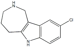 9-chloro-1H,2H,3H,4H,5H,6H-azepino[4,3-b]indole Structure