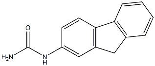 9H-fluoren-2-ylurea Struktur