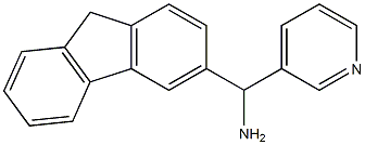 9H-fluoren-3-yl(pyridin-3-yl)methanamine Structure