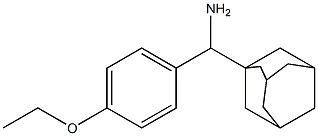 adamantan-1-yl(4-ethoxyphenyl)methanamine Struktur