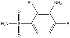 amino-N-(2-bromo-4-fluorophenyl)sulfonamide Structure