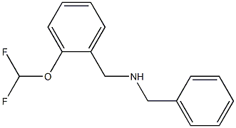 benzyl({[2-(difluoromethoxy)phenyl]methyl})amine