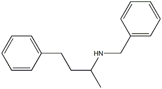 N-ベンジル-4-フェニル-2-ブタンアミン 化学構造式