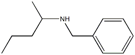 2-(ベンジルアミノ)ペンタン 化学構造式