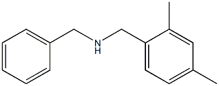 benzyl[(2,4-dimethylphenyl)methyl]amine Structure