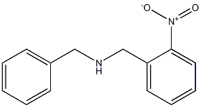 benzyl[(2-nitrophenyl)methyl]amine Struktur