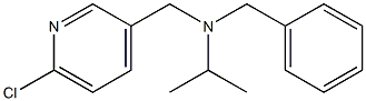 benzyl[(6-chloropyridin-3-yl)methyl]propan-2-ylamine