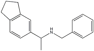 benzyl[1-(2,3-dihydro-1H-inden-5-yl)ethyl]amine