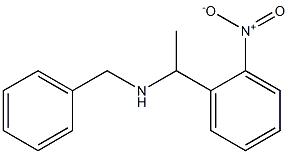 benzyl[1-(2-nitrophenyl)ethyl]amine Struktur
