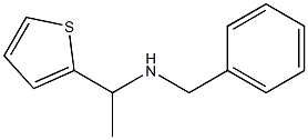benzyl[1-(thiophen-2-yl)ethyl]amine Struktur