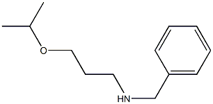 benzyl[3-(propan-2-yloxy)propyl]amine,,结构式