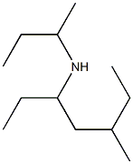 butan-2-yl(5-methylheptan-3-yl)amine 结构式