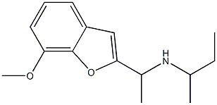 butan-2-yl[1-(7-methoxy-1-benzofuran-2-yl)ethyl]amine