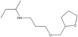 butan-2-yl[3-(oxolan-2-ylmethoxy)propyl]amine Structure