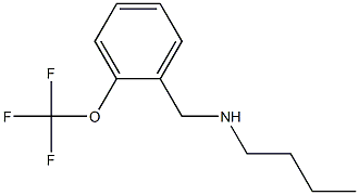  butyl({[2-(trifluoromethoxy)phenyl]methyl})amine