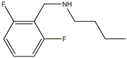 butyl[(2,6-difluorophenyl)methyl]amine,,结构式