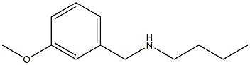 butyl[(3-methoxyphenyl)methyl]amine Structure