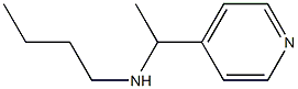 butyl[1-(pyridin-4-yl)ethyl]amine Structure