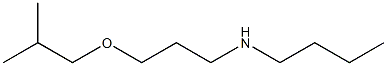 butyl[3-(2-methylpropoxy)propyl]amine Structure