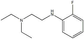  diethyl({2-[(2-fluorophenyl)amino]ethyl})amine