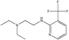 diethyl(2-{[3-(trifluoromethyl)pyridin-2-yl]amino}ethyl)amine Structure