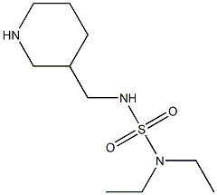 diethyl[(piperidin-3-ylmethyl)sulfamoyl]amine|