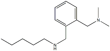 dimethyl({2-[(pentylamino)methyl]phenyl}methyl)amine