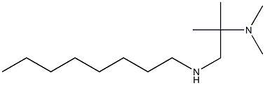 dimethyl[2-methyl-1-(octylamino)propan-2-yl]amine Structure