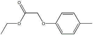 ethyl 2-(4-methylphenoxy)acetate 化学構造式