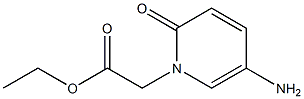 ethyl 2-(5-amino-2-oxo-1,2-dihydropyridin-1-yl)acetate Structure