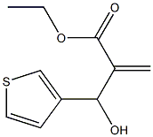 ethyl 2-[hydroxy(thiophen-3-yl)methyl]prop-2-enoate Structure