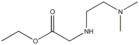 ethyl 2-{[2-(dimethylamino)ethyl]amino}acetate Struktur