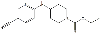 ethyl 4-[(5-cyanopyridin-2-yl)amino]piperidine-1-carboxylate