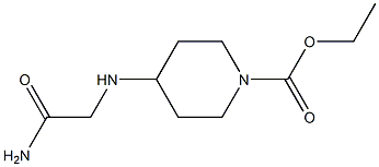 ethyl 4-[(carbamoylmethyl)amino]piperidine-1-carboxylate|