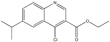 ethyl 4-chloro-6-(propan-2-yl)quinoline-3-carboxylate